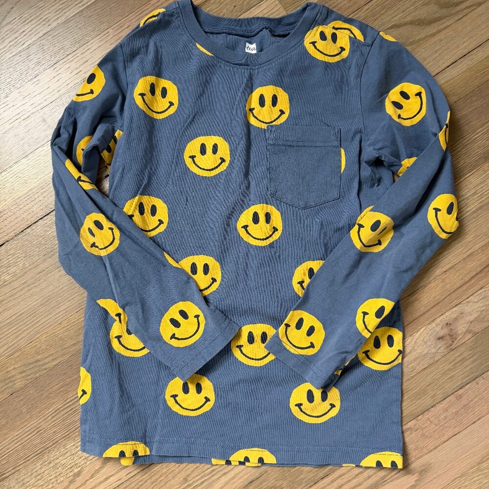 Tea Collection Smiley Tee - Size 10